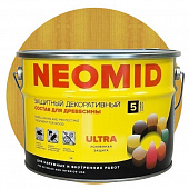 Купить Пропитка Neomid Bio Color Ultra для древесины Калужница 9 л по низкой цене