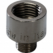 Купить Переходник Stout SFT-0008-001418 1/4х1/8 дюйма никелированный с внутренней и наружной резьбой по низкой цене