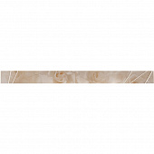 Купить Плитка Estima Shine Flowers Cenefa 01 керамическая, глянцевая, 607х10х50 мм по низкой цене