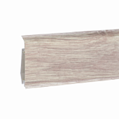 Деревянный, металлический, пластиковый напольный плинтус.