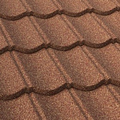 Купить Черепица Decra Classic композитная Терракота по низкой цене