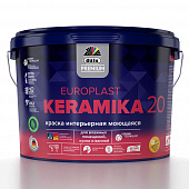 Купить Краска интерьерная dufa PREMIUM Europlast Keramika 20 белая 2,5 л база 1 по низкой цене