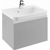 Купить Тумба Ravak 10 градусов SD 650 X000000737 под раковину серый глянец по низкой цене