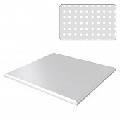 Купить Потолок кассетный Cesal Белый матовый 3306 с перфорацией 600х600 мм по низкой цене