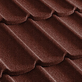 Купить Черепица Metrotile Mistral композитная Бордо по низкой цене