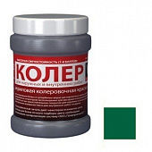 Купить Колер-краска VGT ВД-АК-1180 зеленая 0,25 кг по низкой цене