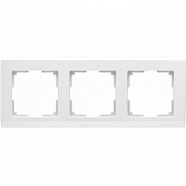 Купить Рамка Werkel Stark WL04-Frame-03 белая трехместная по низкой цене