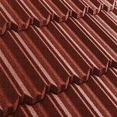 Купить Черепица Metrotile Metroclassic композитная красная по низкой цене