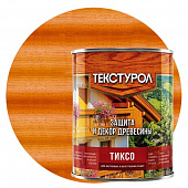 Купить Защитный состав Текстурол Тиксо для древесины Черешня 1 л по низкой цене