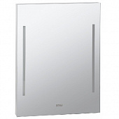 Купить Зеркало Bemeta 127201669 с подсветкой и часами по низкой цене