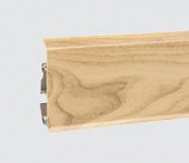 Деревянный, металлический, пластиковый напольный плинтус.