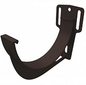Купить Крюк желоба Grand Line Slider ПВХ D120/87 мм коричневый по низкой цене