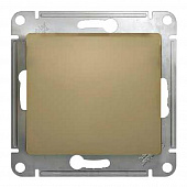 Купить Выключатель одноклавишный Schneider Electric Глосса без рамки титан по низкой цене