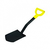 Купить Лопата штыковая Biber, металлический черенок укороченная по низкой цене