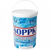 Купить Краска Soppka OSB Interior Finish Decor интерьерная огнебиозащитная 5 кг по низкой цене