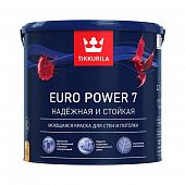 Купить Краска Tikkurila Еuro Power-7 основа C 0,9 л по низкой цене