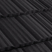 Купить Черепица Metrotile Metroshake II композитная черная по низкой цене