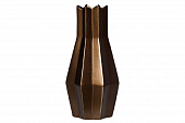 Купить Ваза Garda Decor WF07-42 золотисто-коричневая 22х22х42 см по низкой цене