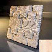 Купить Стеновая 3D панель Relieffo Brick (Береза) Д039БР 600х600х30 мм по низкой цене
