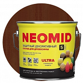 Купить Пропитка Neomid Bio Color Ultra для древесины Тик 2,7 л по низкой цене