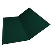 Купить Ендова Grand Line Velur20 RAL 6005 нижняя, 300х300 мм по низкой цене