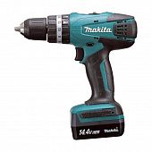 Купить Дрель-шуруповерт Makita DF347DWE 14,4V, 2 аккумулятора Li-ion 1,5 Ач, кейс по низкой цене