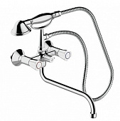 Купить Смеситель Bravat Duo F6133186CP-LB-RUS для ванны по низкой цене