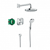 Купить Комплект Hansgrohe Croma Select E 27294000 душевой с термостатом по низкой цене