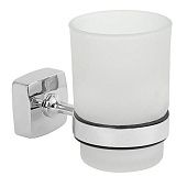 Купить Держатель Fixsen Kvadro зубных щеток со стаканом подвесной FX-61306 по низкой цене