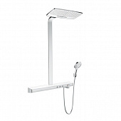 Купить Стойка Hansgrohe Rainmaker Select 2jet Showerpipe 27168400 душевая по низкой цене