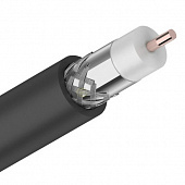 Купить Кабель Rexant коаксиальный магистральный RG-11U 75 Ом CCS/Al/Al 83% Outdoor черный бухта 305 м по низкой цене