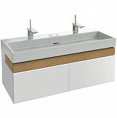 Купить Тумба Jacob Delafon Terrace EB1188-G1C под раковину белый блестящий лак 1200х480х380 мм по низкой цене
