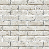Купить Кирпич White Hills Сити Брик 375-00 декоративный белый по низкой цене