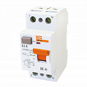 Купить Устройство защитного отключения TDM electric ВД1-63 32 А 30 мА 2П (1P+N) по низкой цене