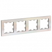 Купить Рамка Schneider Electric AtlasDesign ATN000404 жемчуг четырехместная по низкой цене