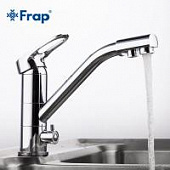 Купить Смеситель FRAP F4304 на кухню шаровый 40 мм с выходом для питьевой воды по низкой цене