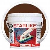 Купить Затирка Litokol Litochrom Starlike C420 Moka эпоксидная для швов 5 кг по низкой цене