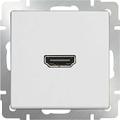 Купить Розетка Werkel HDMI WL01-60-11 белый по низкой цене