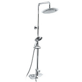 Купить Стойка Timo Helmi SX-1070/00-16 (2100) chrome white душевая по низкой цене