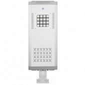 Купить Светильник Feron SP2338 LED 16 Вт на солнечной батарее с датчиком движения серый уличный по низкой цене