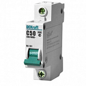 Купить Автоматический выключатель DEKraft ВА-101 1п C 50А 4.5кА по низкой цене