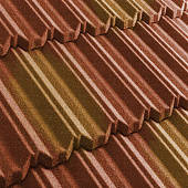 Купить Черепица Metrotile Metroclassic композитная Терракот-желтая по низкой цене