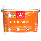 Купить Краска акриловая для фасадов и цоколей Tikkurila Facade Silicon база VVA 9 л по низкой цене