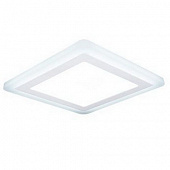 Купить Светильник Gauss Backlight BL125 12+4W 4000K светодиодный 190х190 мм по низкой цене