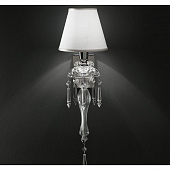 Купить Бра Italamp 348 / 349 348/AP1 /AP1 Transp. / NK / SW Elements / White shades по низкой цене