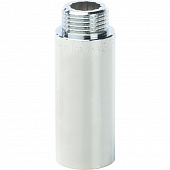 Купить Удлинитель Stout SFT-0002-001260 1/2 дюйма 60 мм хромированный с внутренней и наружной резьбой по низкой цене