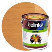 Купить Пропитка Belinka Lasur № 15 для древесины Дуб 2,5 л по низкой цене