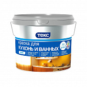 Купить Краска ТЕКС Профи А для ванных комнат и кухонь в/д 4,5 л по низкой цене