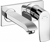 Купить Смеситель Hansgrohe Metris для раковины 31086000 по низкой цене
