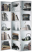 Купить Ширма 4Rooms Explore new worlds BD-191149 дерево, холст по низкой цене
